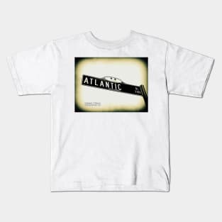 Atlantic Boulevard, Commerce, California by Mistah Wilson Kids T-Shirt